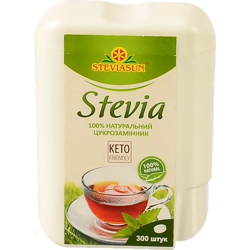 Екстракт стевії Steviasun сухі таблетки 300шт