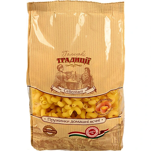 Макарони Галицькі традиції 400г пружинки