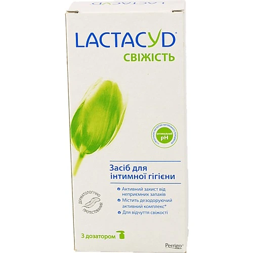 Засіб для інтимної гігієни Свіжість Lactacyd 200мл