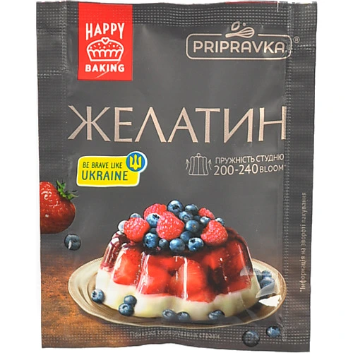 Желатин харчовий Приправка 15г швидкорозчинний