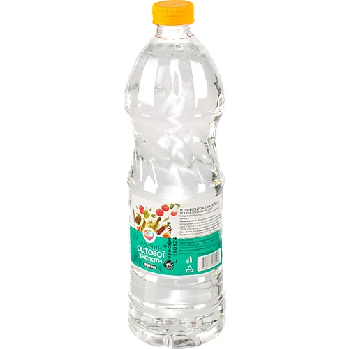 Оцет столовий 9% 0.9л