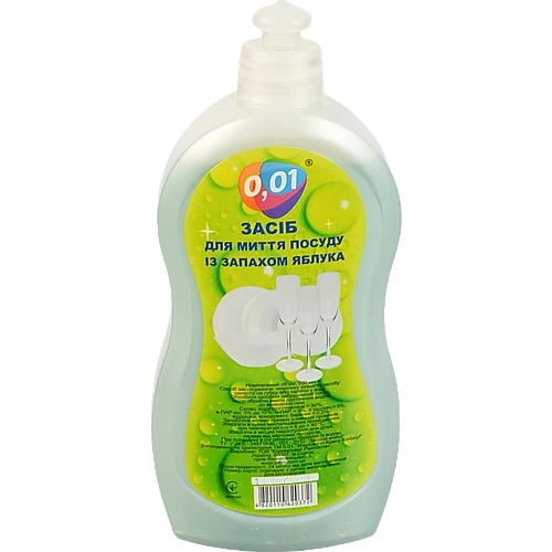 Засіб для миття посуду 0.01 500 мл яблуко