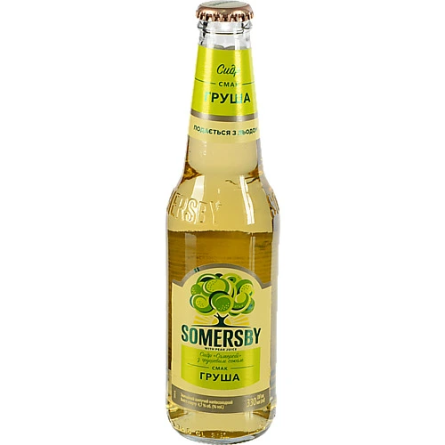 Сидр Somersby Груша 330мл 4.7%