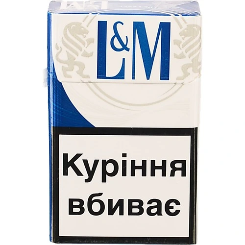 Сигарети з фільтром L&M Blue Label 20шт