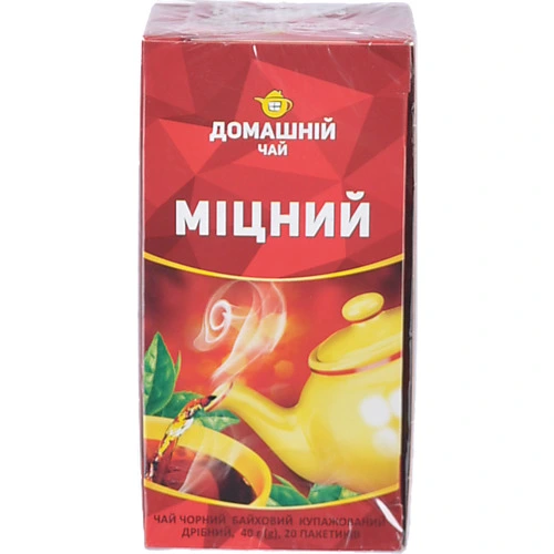 Чай Домашній 20п міцний