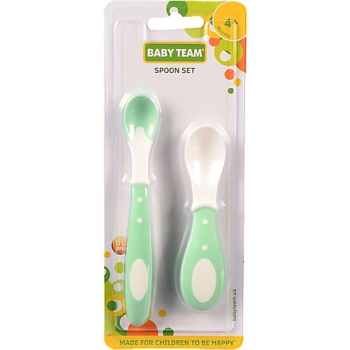Набір ложечок для дітей від 4міс 6106 Baby Team 1шт