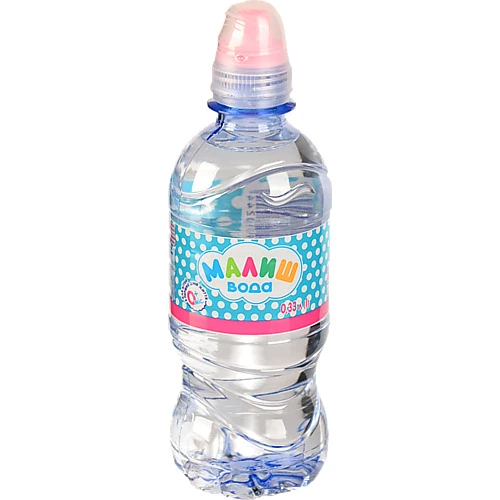 Вода Малиш 0.33л спорт-кришка