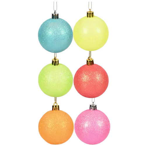 Набір іграшок 17.411.65.8 кульки різнокольорові 6 шт