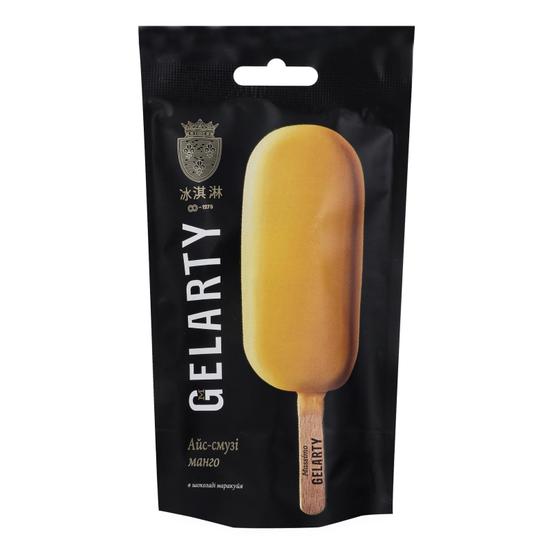 Морозиво в шоколаді маракуйя Айс-смузі манго Gelarty д/п 80г