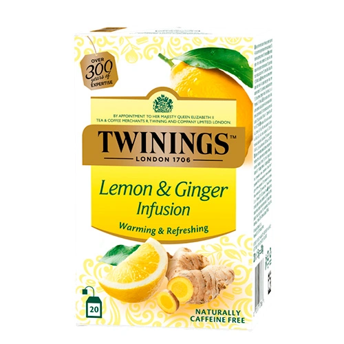 Чай Twinings 20п фруктовий лимон та імбір