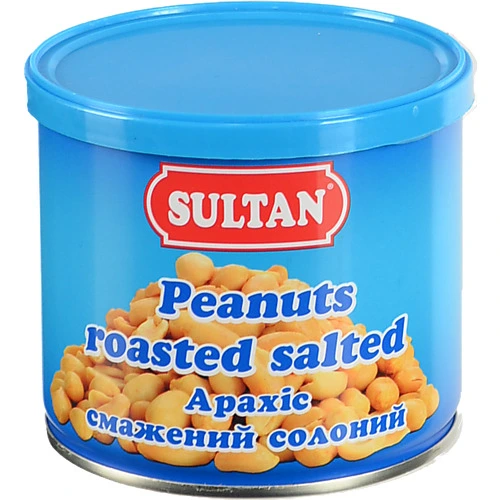 Арахіс Sultan 120г смажений солоний з.б