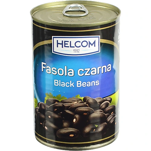 Квасоля Helcom 425мл чорна