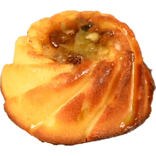 Запіканка сирна з яблуком родзинками та корицею власне вир-во