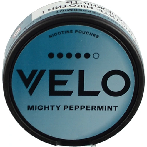 Безтютюнові подушечки Velo Mighty Peppermint інтенсивний