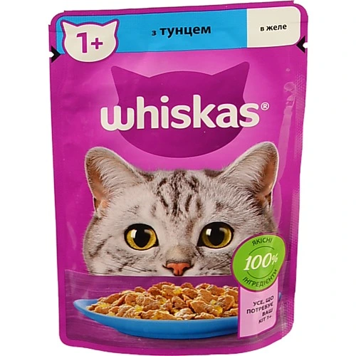 Корм Віскас 85г тунець в желе