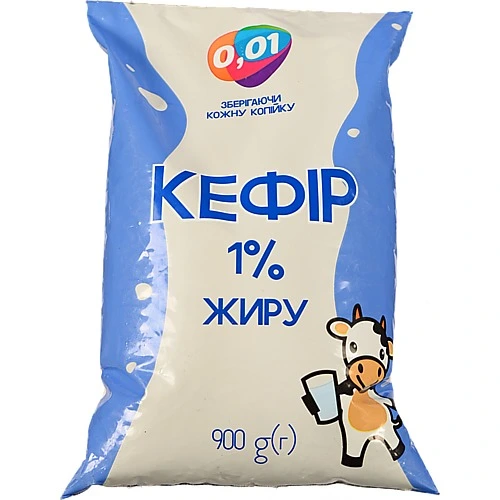 Кефір 1% 900г