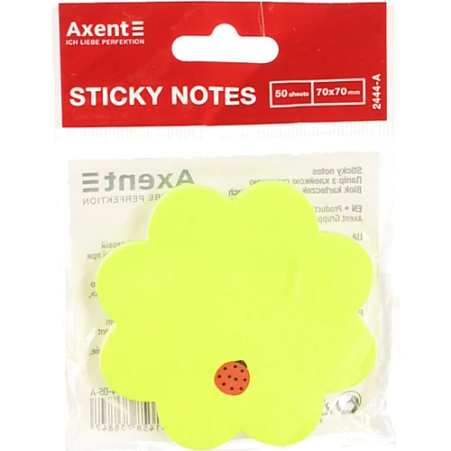 Блок паперу з клейким шаром. Flower.70х70мм.50арк