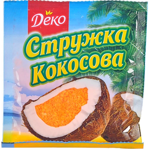 Кокосова стружка Деко 20г