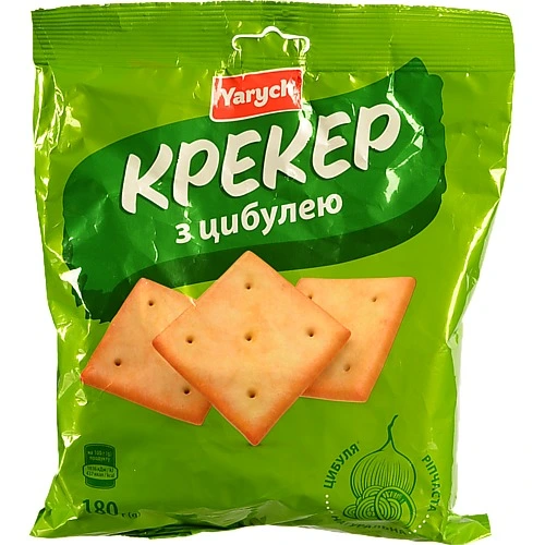 Крекер З цибулею Yarych м/у 180г