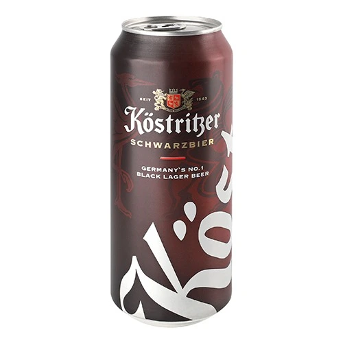 Пиво 4.8% 0.5л темне Schwarzbier K?stritzer з/б
