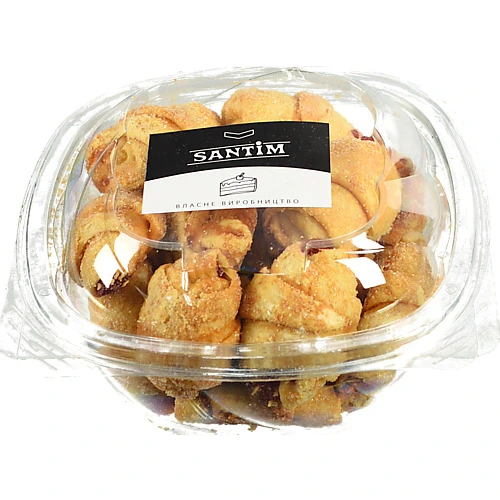 Рогалики з вишневим джемом 300г Santim