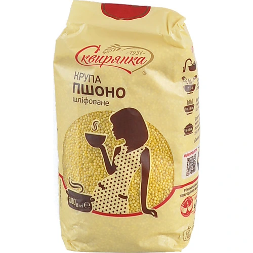 Крупа Пшоно шліфоване Сквирянка 800г