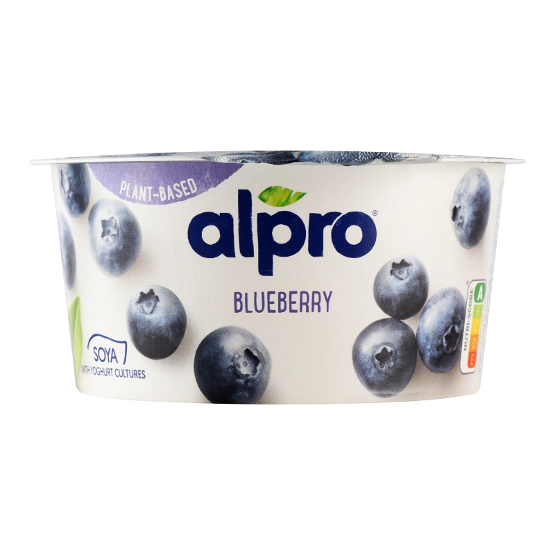 Йогурт Алпро 150г соєвий чорниця