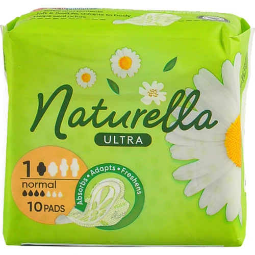 Прокладки з крильцями NATURELLA Ultra  10шт Calendula Tenderness Normal Single