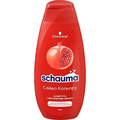 Шампунь для волосся Сяйво кольору Schauma 400мл