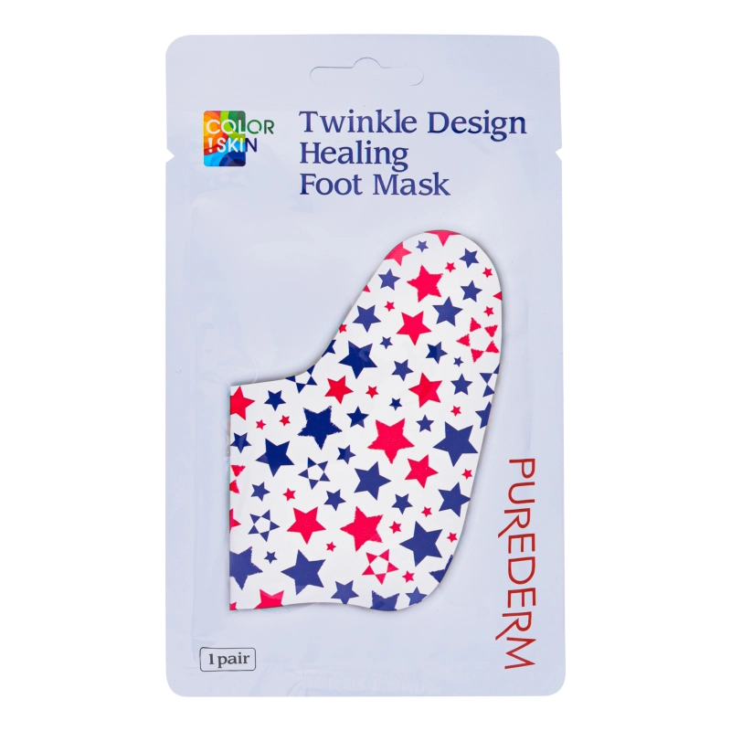 Маска Purederm 32г twinkle design healing footМаска Purederm 32г twinkle design healing foot