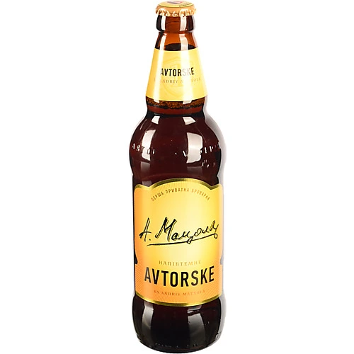 Пиво Avtorske 0.5л темне