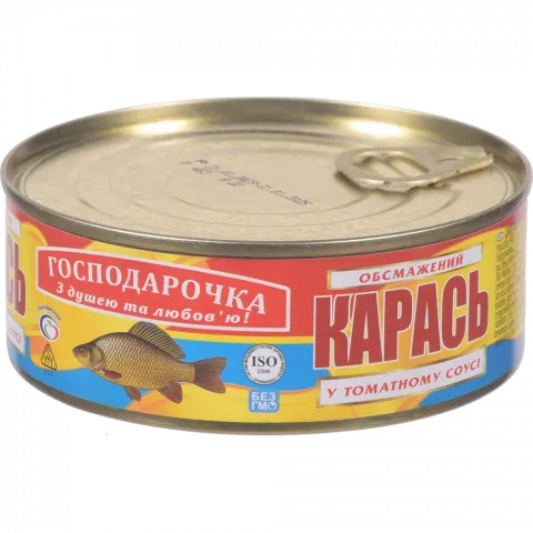 Конс Карась Господарочка 250 г з/б обсмаж. в т/с