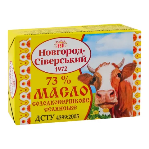 Масло Нов.-Сівер. 73 180 г Селянське
