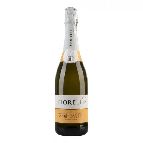 Вино ігристе Fiorelli Semi Sweet Sparkling 0,75 л н/сол. біле