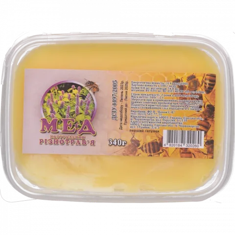 Мед Таврійський 340 г Різнотрав`я