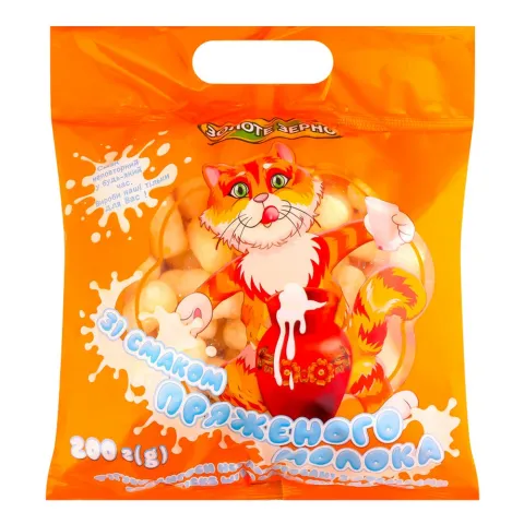 Кукурудзяні пал Золоте Зерно 200 г пряжене молоко