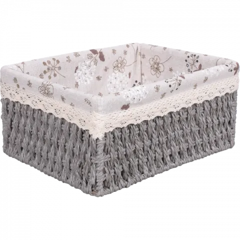 Коробка меблева з тканиною 26x20x12 см арт. SY17809-25 И581