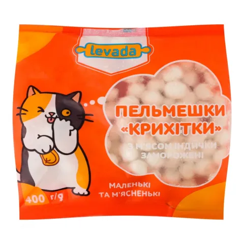 Пельмешки Левада 400 г Крихітки з м`ясом індички