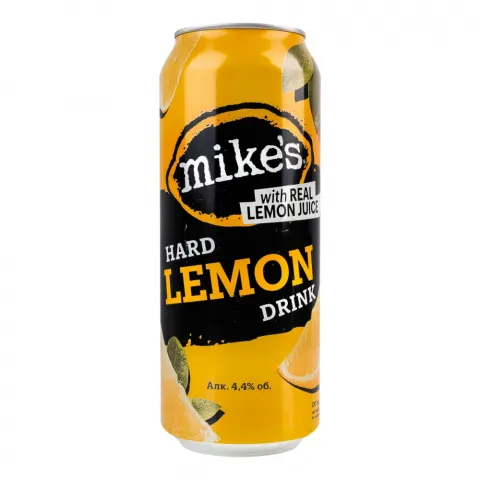 Пиво Mike`s Hard Drink 0,5 л з/б з соком лимона