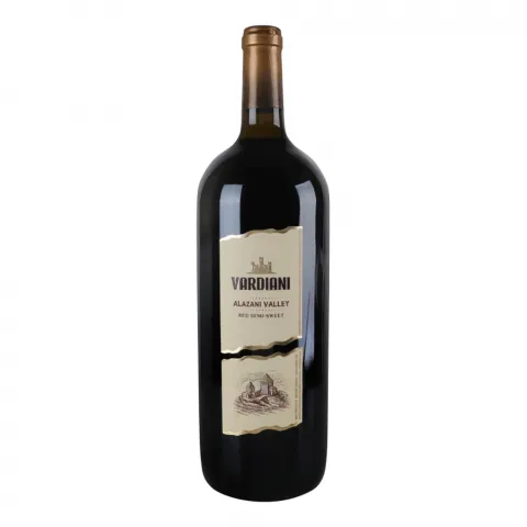 Вино Вардіані Алазанська долина 1,5 л н/сол. червон.