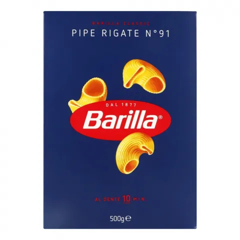Макарони Barilla 500 г Пайп рігате 91