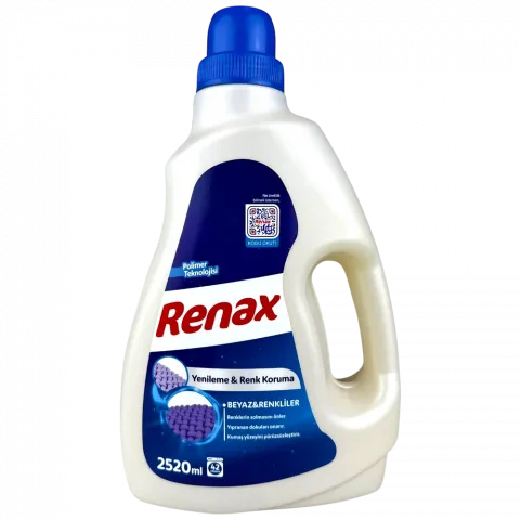 Засіб д/пран. Renax 2,52 л д/біл. та кол. И (Тур)