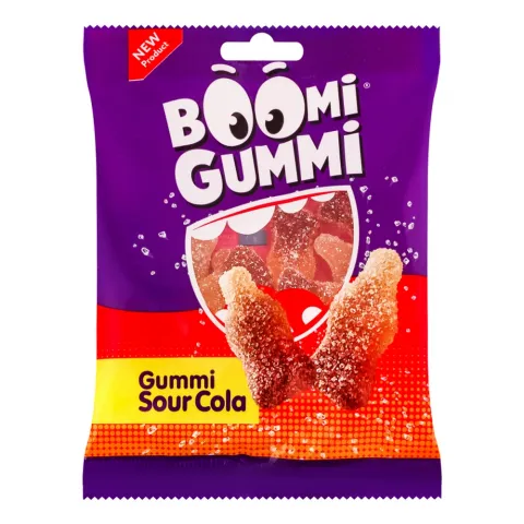 Жувальні цукерки Boomi Gummi 70 г Sour Cola