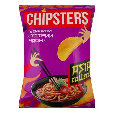 Чипси Chipster`s 100 г Гострий удон