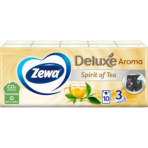 Хустинки нос. Zewa 10 шт. Deluxe Perfume