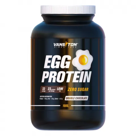 Протеїн Vansiton Яєчний 1000 г Подвійний шоколад