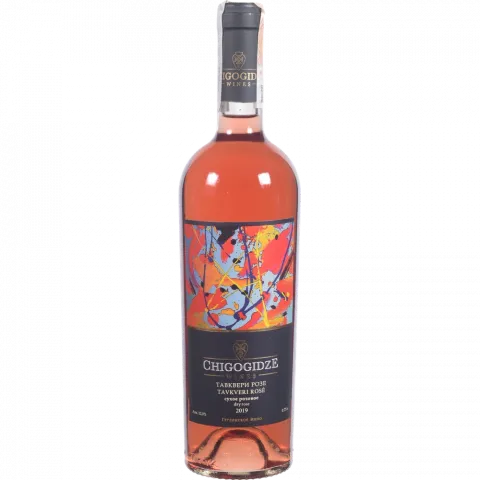 Вино Chigogidze Тавквері 0,75 л сух. рожеве 12,5 (Грузія)