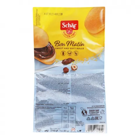 Булочки Dr.Schar 200 г Bon Matin без глютену