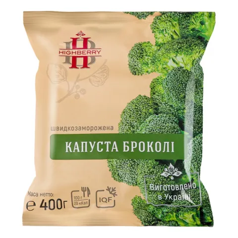 Св морож Броколі Highberry  400 г