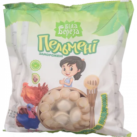 Пельмені Біла Береза 777 г з куркою та індичкою